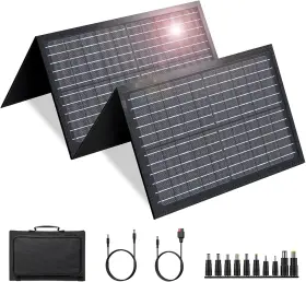 X002uu9fol Hengke Energy Co.ltd. 60w Solar Panel For Portable Power Station Foldable