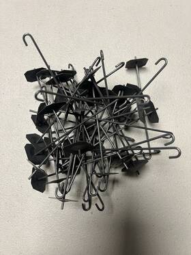 Heyco 270-0163 Critter Guard Pv Clips 40-pack Solar Mesh Fasteners