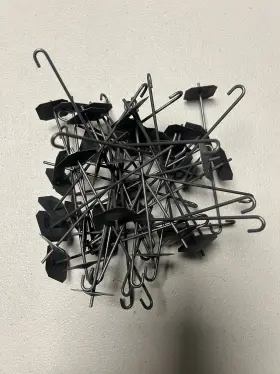 270-0163 Heyco Critter Guard Pv Clips 40-pack Solar Mesh Fasteners