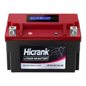 360cca Hicrank Lfp10s Ytz10s Lithium 12v 6ah Lifepo4 Motorcycle Battery Powerspor... Fast Ship