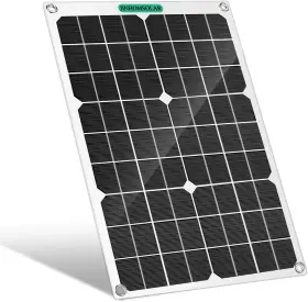 Jh-01 Himino 20w Solar Panel Kit With Usb Output Ports Portable Charger For Car Rv B
