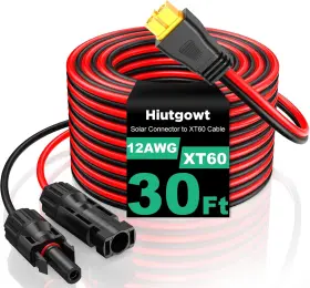 Xt60 Hiutgowt 774882789345 12awg Solar Cable 30ft To 3 10 15 20 25 40 50ft Pa
