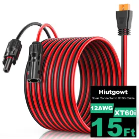 Xt60i Hiutgowt 774882789734 12awg Solar Cable 15ft To Charging 3 10 20