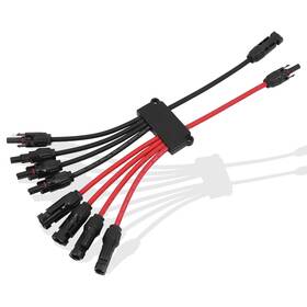 Hneekyr 20225903 Solar Parallel Connectors For 4 Panels Tool-free Panel Connector