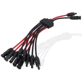 20225904 Hneekyr Solar Parallel Connectors For 5 Panels Tool-free Panel Connector