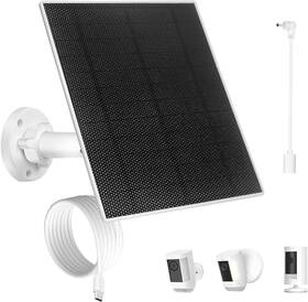 Hnnchey 313031990982 Solar Panel 5w For Ring Camera 1pack Compatible With Battery