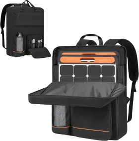 100w Hodrant 726084297418 Solar Panel Storage Bag Travel Backpack Compatible With Jackery Solarsaga