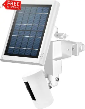 Df1106-r Holaca-direct 2-in-1 Weatherproof Gutter Mount For Ring Solar Panel Spotlight Cam Batt