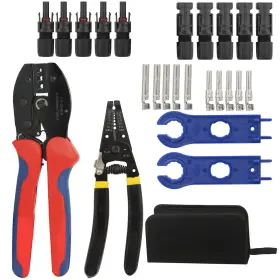 Homend 733810553458 Solar Crimping Tools For 2.5/4.0/6.0mm Panel Pv Cable Wire Stripper An