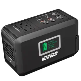 Defu120 Howeasy Portable Power Station 24000mah Camping Solar Generator Bank