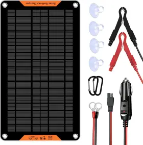 Hoysicy 313107669699 12 Volt 10 Watt Solar Car Battery Charger And Maintainer Panel Trickle Char