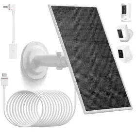Hozbian 045664214318 6v 4.5w Solar Panel Compatible With Ring Spotlight Cam Plus/pro Battery 1 Pack