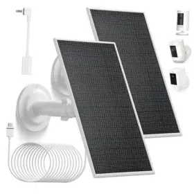 Hozbian 445001345362 6v 4.5w Solar Panel Compatible With Ring Spotlight Cam Battery And All-new 2 Pack
