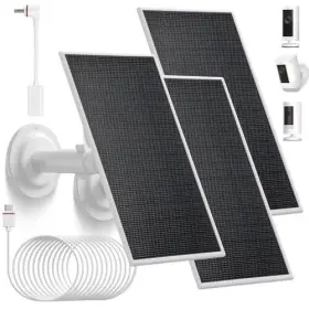 Hozbian Tc-3 6v 4.5w Solar Panel Compatible With Ring Spotlight Cam Plus/pro Battery 3 Pack