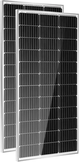 100w Hqst 810009710851 2pcs 12v Monocrystalline Solar Panel Up To 25% High Efficiency Module