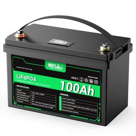 Hqst Hbt12100lfp-s48sc 12v 100ah Lithium Iron Phosphate Lifepo4 Battery With Led Display