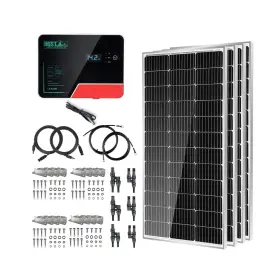 Hkit400st-c40d4-g1-us Hqst 400 Watt Solar Panel Kit 4 Pcs 9bb Cell Monocrystalline Panels Wi