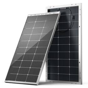 Hqst Hsp100d-30at-re Open Box-hqst Bifacial 100w 12v 9bb Monocrystalline Solar Panel For Battery
