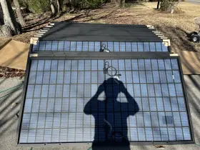 Ht66-166m Ht-saae 400 Watt Bifacial Solar Panel Monocrystalline Ip68 Local Pickup