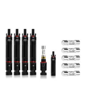 Igeyapa B0f4wjbztn 10a Solar Panel Inline Fuses Dc 1000v Ip67 Waterproof Fuse Holder With Mal