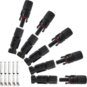 Mc4-1000v-30a-box Igoye 313022048050 10pcs Waterproof Solar Connector Cable 5 Pairs Pv Connectors 10awg
