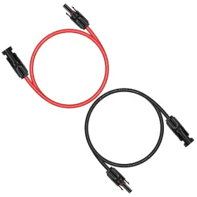 Igreely 949111935266 3 Feet 10awg Solar Extension Cable With Panel Female And Male Connector