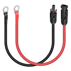 Ig-so-310 Igreely 10 Gauge Wire Solar To O Ring Cable Panel Adapter Kit Connetor Fo