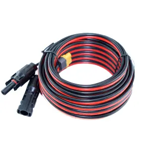 Xt60762m1 Ihaospace Xt60 Adapter To Solar Connector Cable 12awg 25ft Panel Extension