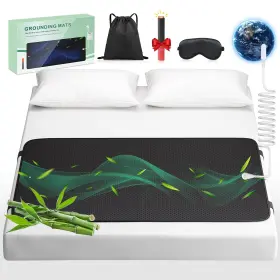 Iknuh 768556816833 Grounding Mat For Bed Improve Sleep Enjoy The Effect Indoors