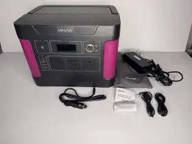 T1000-0 Imuto Portable Power Station Battery 1000w Ac Output Capacity