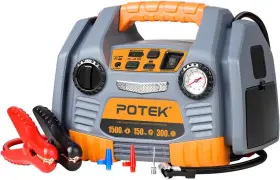 Js88-ul Inc Portable Power Source 1500 Peak/ 750 Instant Amps Jump Starter 300w Inverter