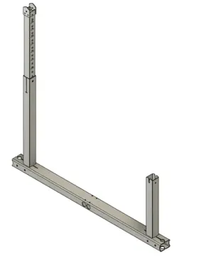 Ir-40fsaa Integrarack Ballastrack Fixed Adjustable Angle Solar Module Rack