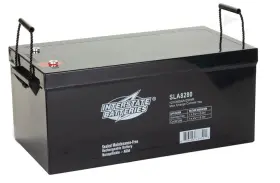 Sla8280 Interstate Batteries 12v 280ah Lead Acid Sealed Agm Battery Lot Of 4