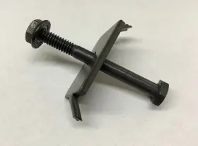 29-7000-101b Ironridge Lot Of 4 Solar Mid Clamps C-e 2.25 Inch Bolt Black