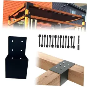 Gd-fb-60 Itev.egd Pergola Bracket Post Top Rafter Woodwork For 4 Inch X 3.5