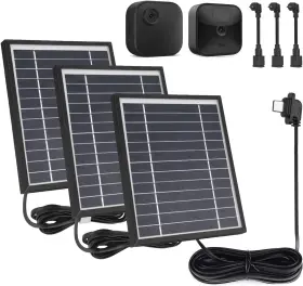 20200910 Itodos 3 Pack Solar Panel Works For Blink Outdoor 4 4th Gen /blink