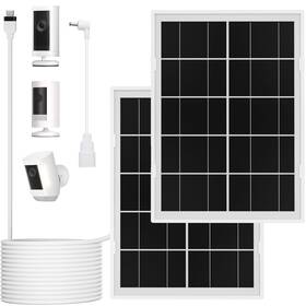 Itodos 242-ab 7w Solar Panel For Ring Camera2pack Charger Stick Up Cam C