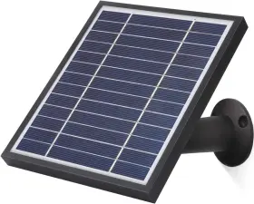 Itodos 445001380387 Solar Panel For Arlo Pro/pro 2 - Outdoor Charging Cable And Mount Black