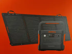 1932211 Jackery 1000 Plus Mini Solar Generator With 100w Panel New Open Box