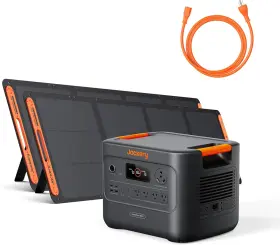 3600w Jackery 445005633687 Homepower 3000 Portable Power Station With 2x 200w Solar Panels