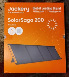 Ip68 Jackery 445010813807 Solarsaga 200w Portable Solar Panel With Sunlight Angle Indicator