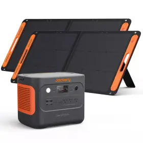 4000w Jackery 711181272406 2000w Output/4000w Peak Solar Generator 1000 Plus Expandable Push Button Start B