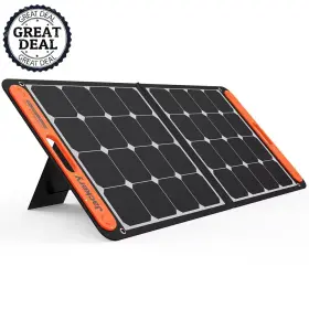 Jackery 726084471238 100-watt Portable Solar Panel For Explorer Power Station With Built-in 2 Usb Output