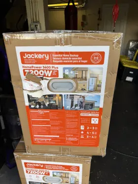 Hp3600 Jackery Two Solar Generator Plus 7200 W Brand New For 2500 Each