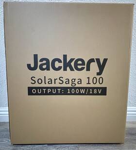 Jackery Sp100bkh-07 New Open Box Solarsaga 100w Solar Panel Monocrystalline Foldable Charger