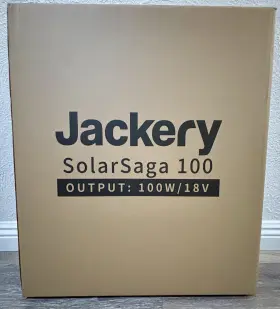Sp100bkh-07 Jackery New Open Box Solarsaga 100w Solar Panel Monocrystalline Foldable Charger