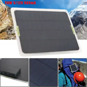Jahyshow 883148571232 20w Solar Panel 12v Trickle Charge Battery Charger For Maintainer Marine Rv Car