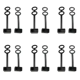 Jkm-wtz-020 Jinkaiming 6 Pairs Ec5 Plug Dust Cap Male Female Connector End Cover Waterproof Top