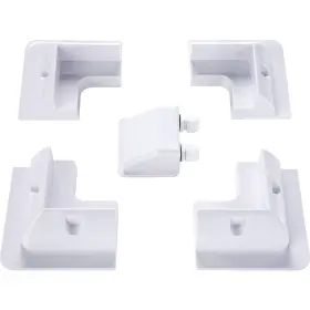 Jjn 601968998295 Solar Panel Mounting Brackets 5 Pcs Abs Corner Bracket Drill-free
