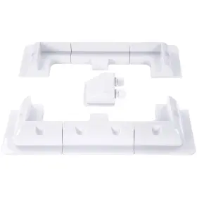Jjn 601968998318 7pcs Corner Bracekt Solar Panels Mounting Brackets Kit Abs Bracket Sup